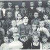 На снимке ученики 2 «А» класса, учитель Задорожняя Антонина Матвеевна, 20 мая 1948 год