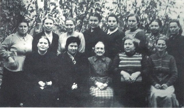 Медработники родильного отделения. 1956 г.