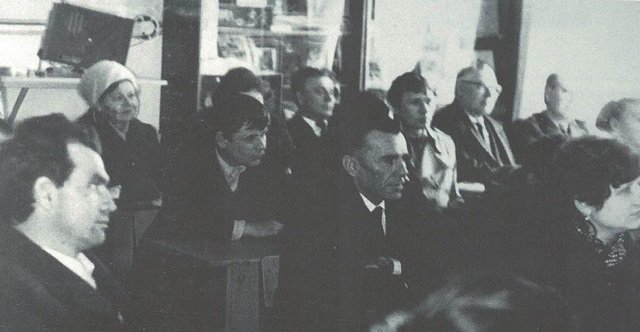 Заседание методической секции общества Знание по пропаганде общественно-политических знаний, 1970 год